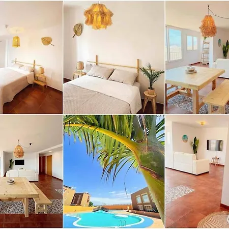 Lägenhet Big Spacious Casa Bamboo Relax, Pool And Parking