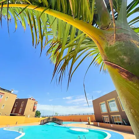 Big Relaxing Apartment Casa Bamboo Corralejo 3 Bedrooms, 2 Bathrooms, Pool And Parking, Big Kitchen And Living Room *