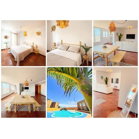 Casa Bamboo Corralejo, Relax, Piscina Y Parking Privado Apartman
